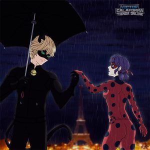 Print Ladybug y Catnoir